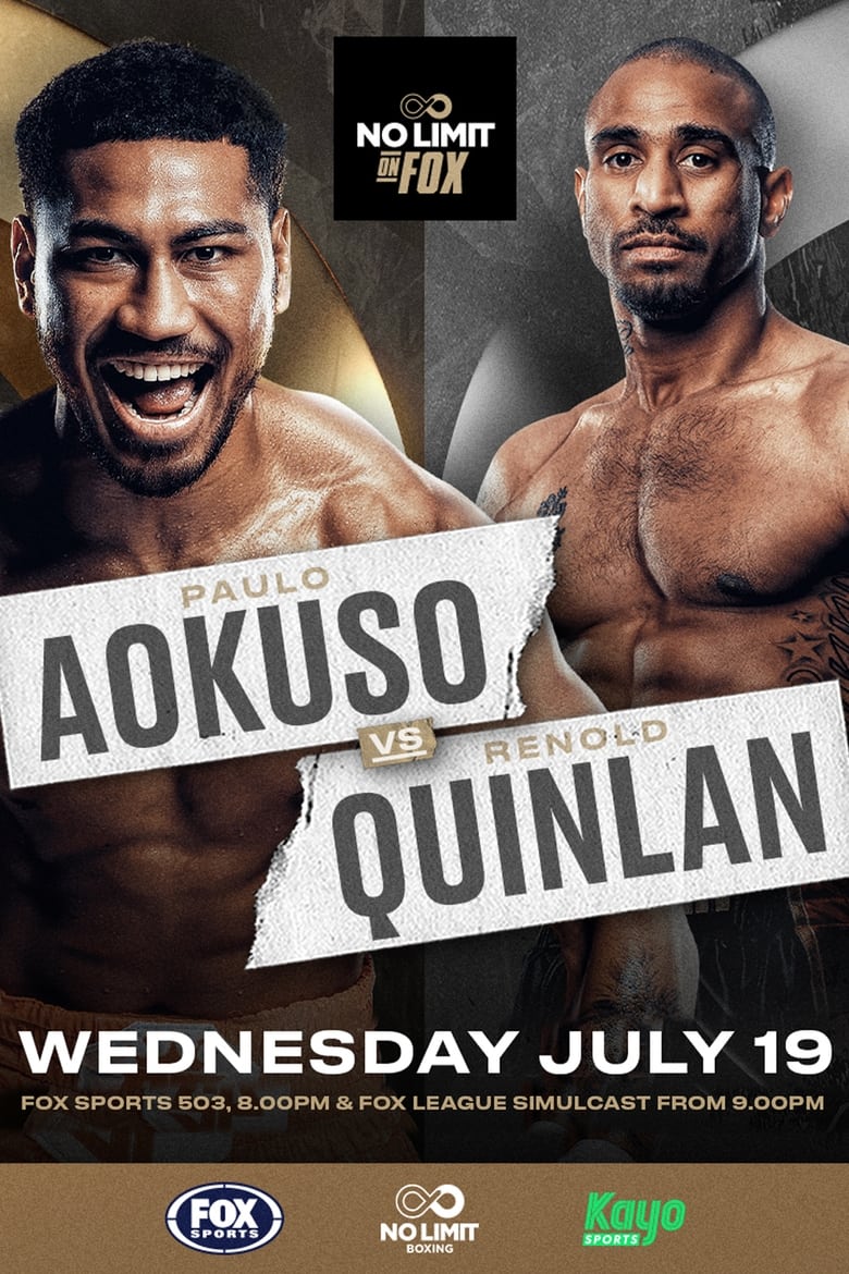 Poster of Paulo Aokuso vs. Renold Quinlan