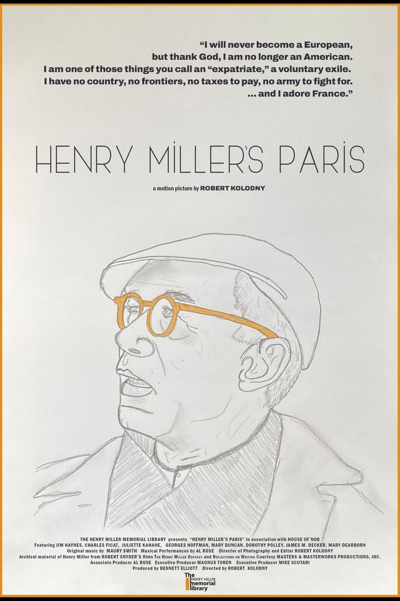 Poster of Henry Miller's Paris