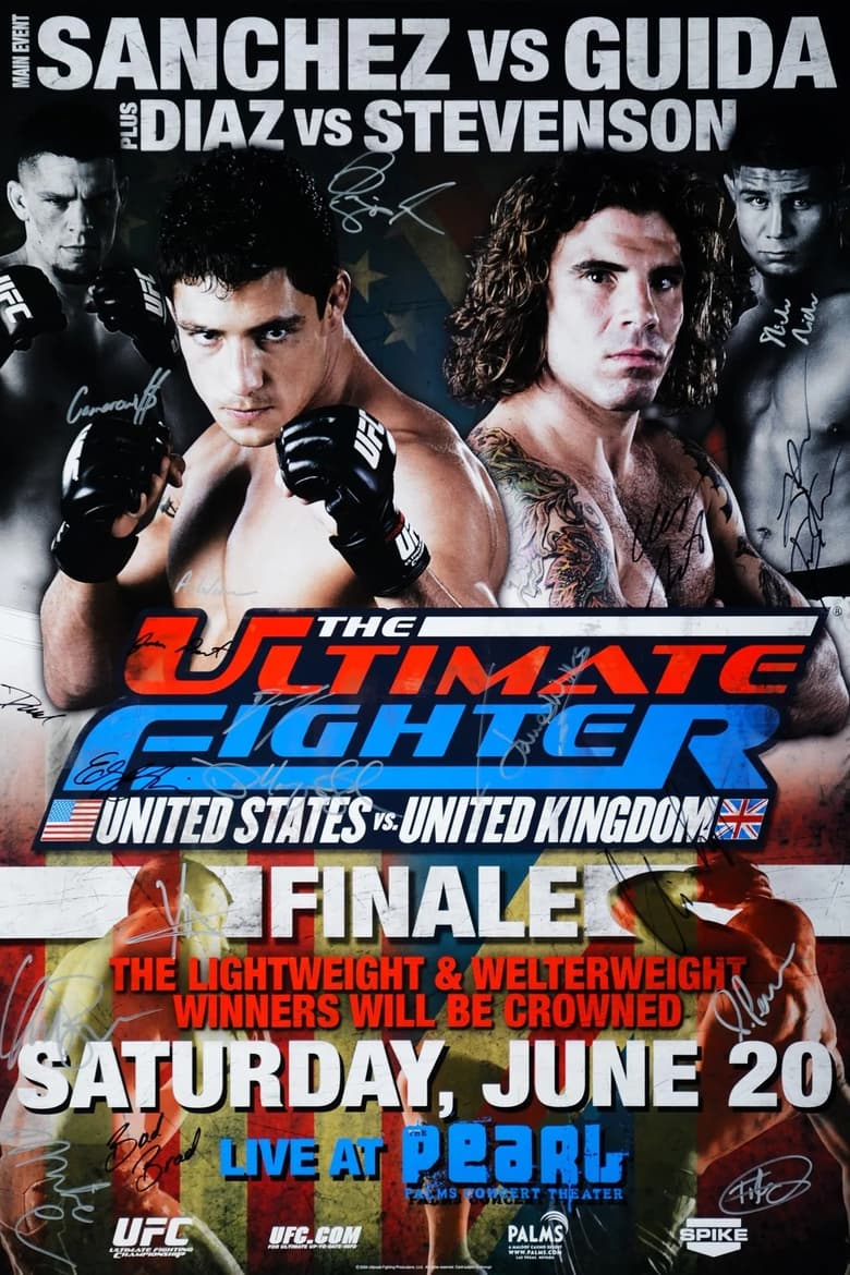 Poster of The Ultimate Fighter 9 Finale