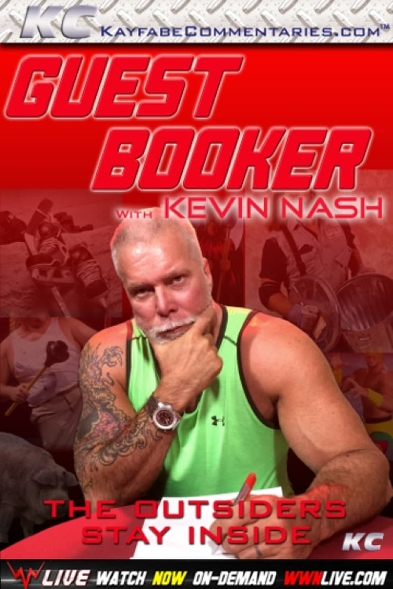 Poster of Guest Booker with Kevin Nash