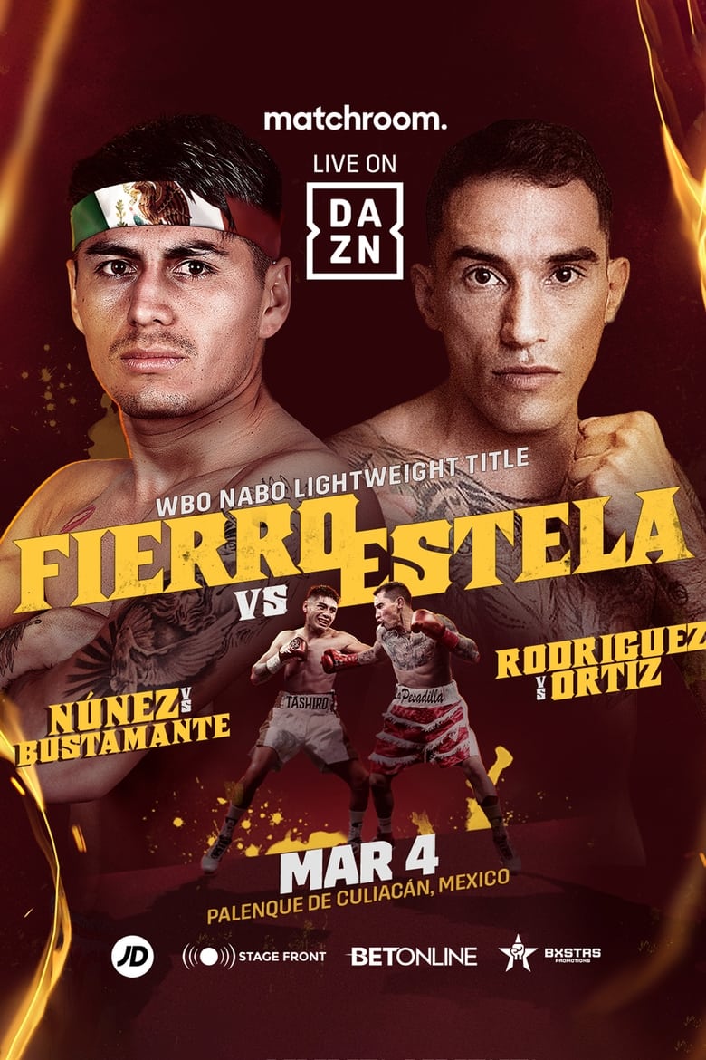 Poster of Angel Fierro vs. Eduardo Estela