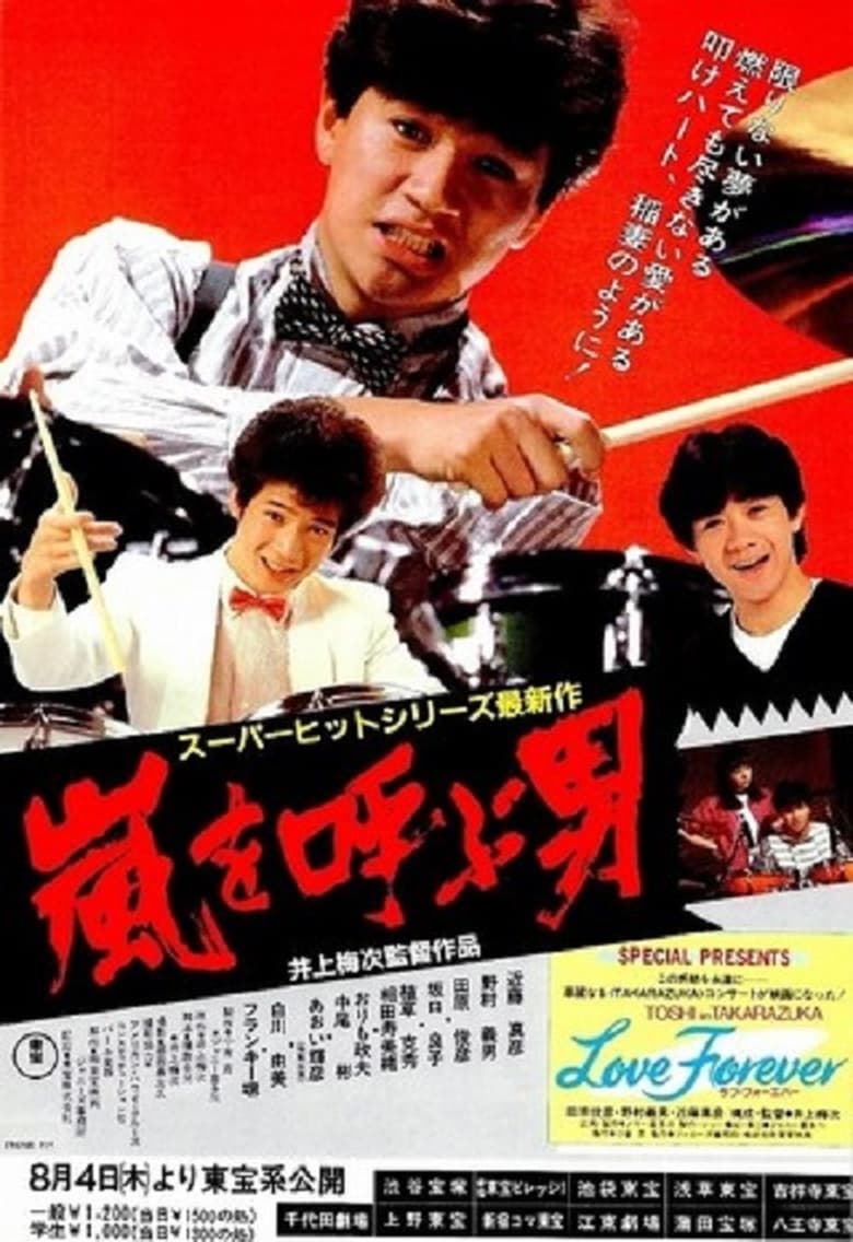 Poster of 嵐を呼ぶ男