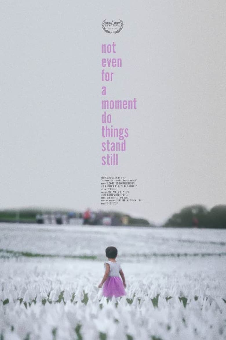 Poster of not even for a moment do things stand still