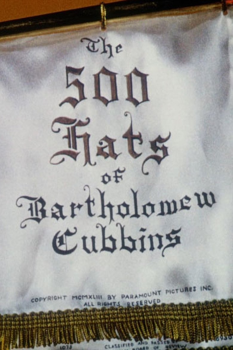 Poster of 500 Hats of Bartholomew Cubbins