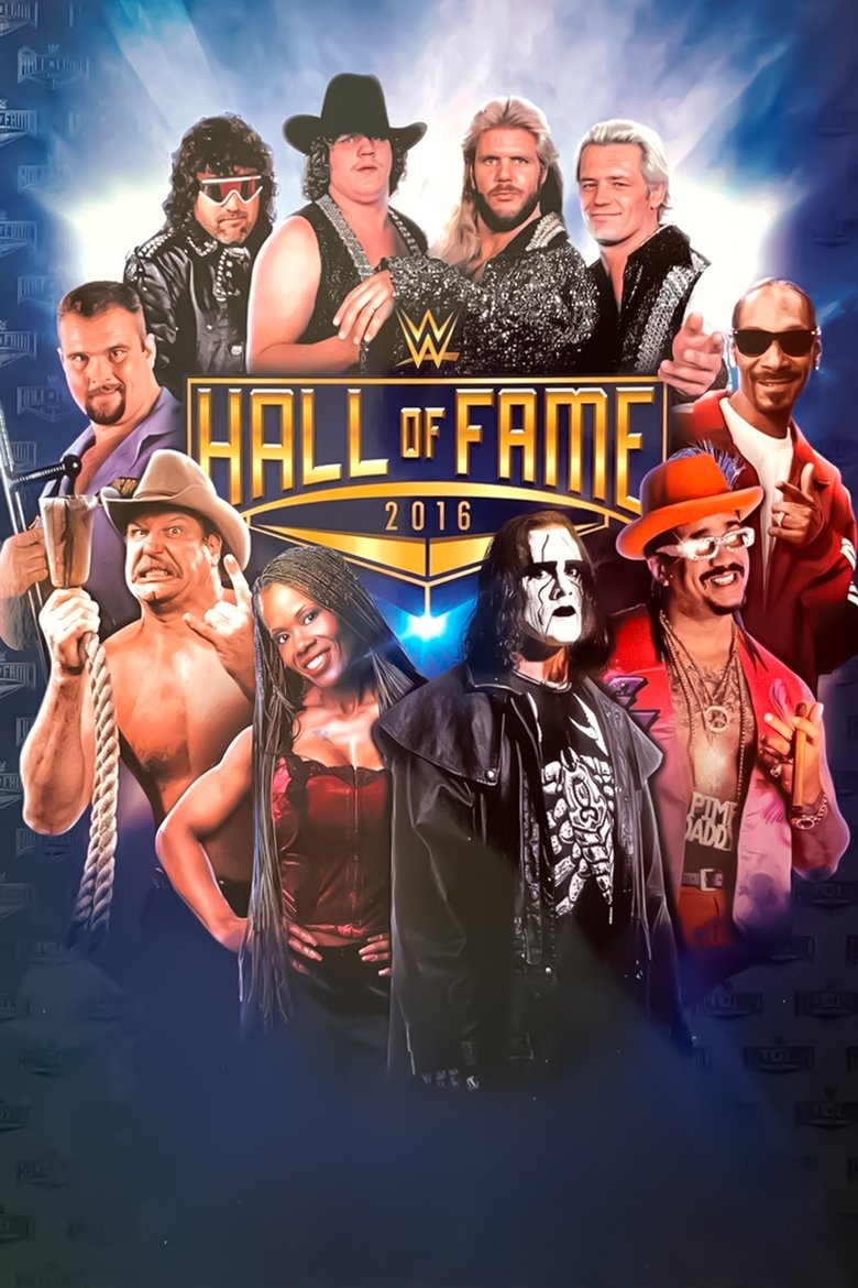 Poster of WWE Hall of Fame 2016