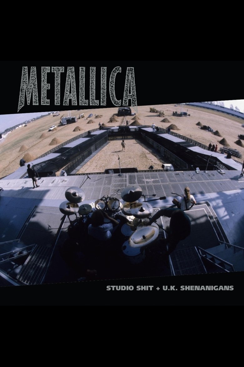 Poster of Metallica: Studio Shit + U.K. Shenanigans