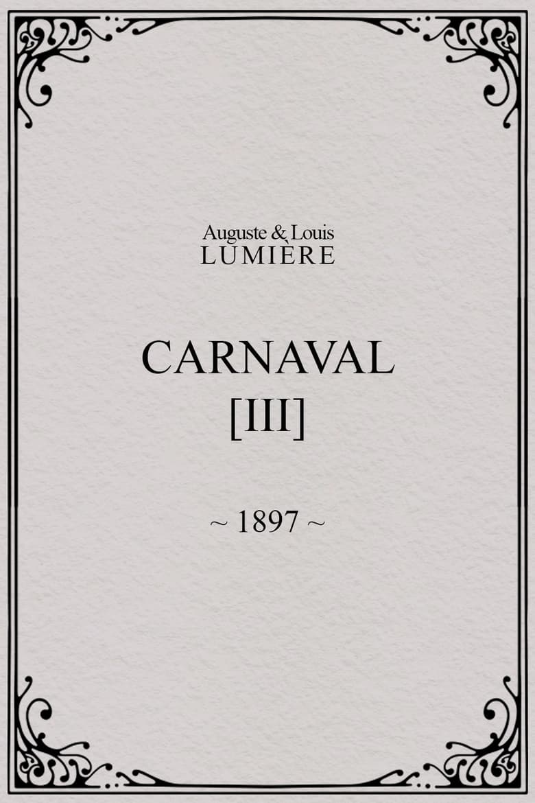 Poster of Carnaval, [III]