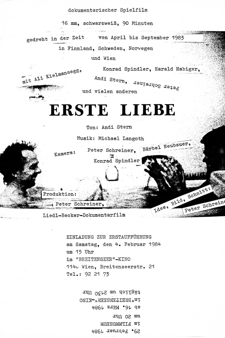 Poster of Erste Liebe