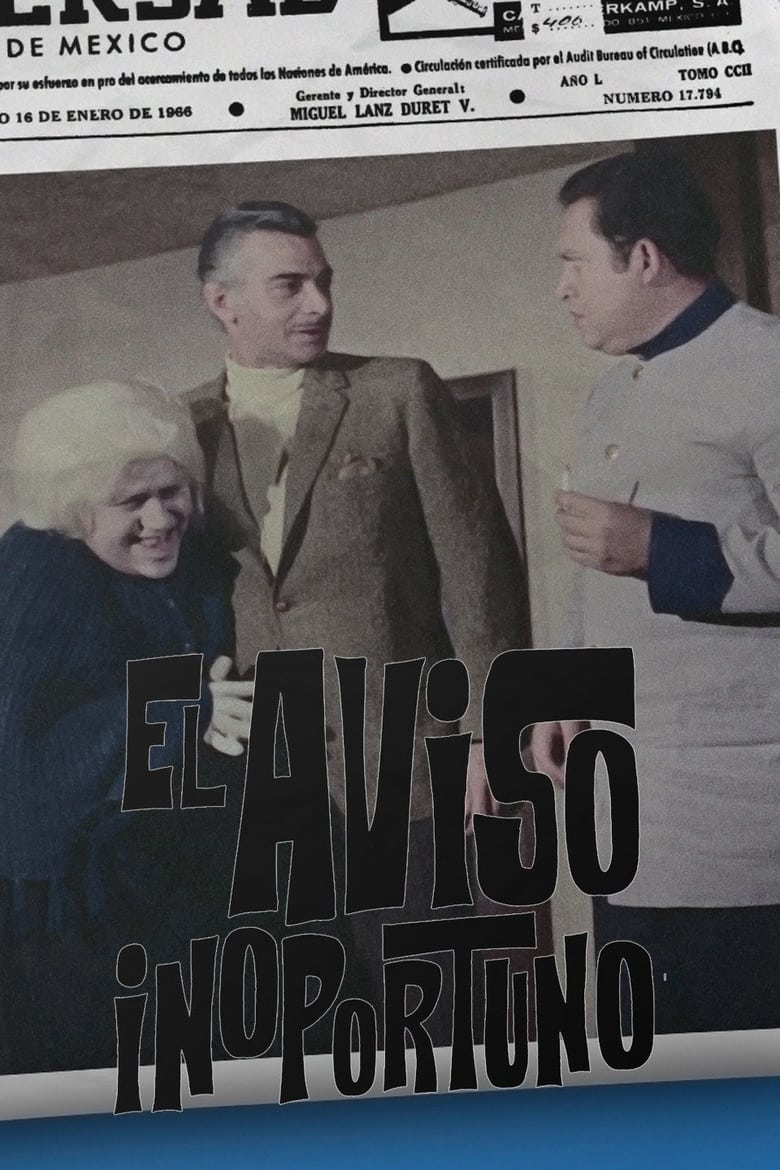 Poster of El aviso inoportuno