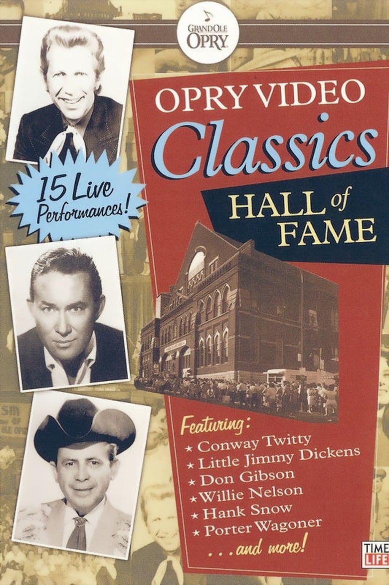 Poster of Opry Video Classics: Hall of Fame