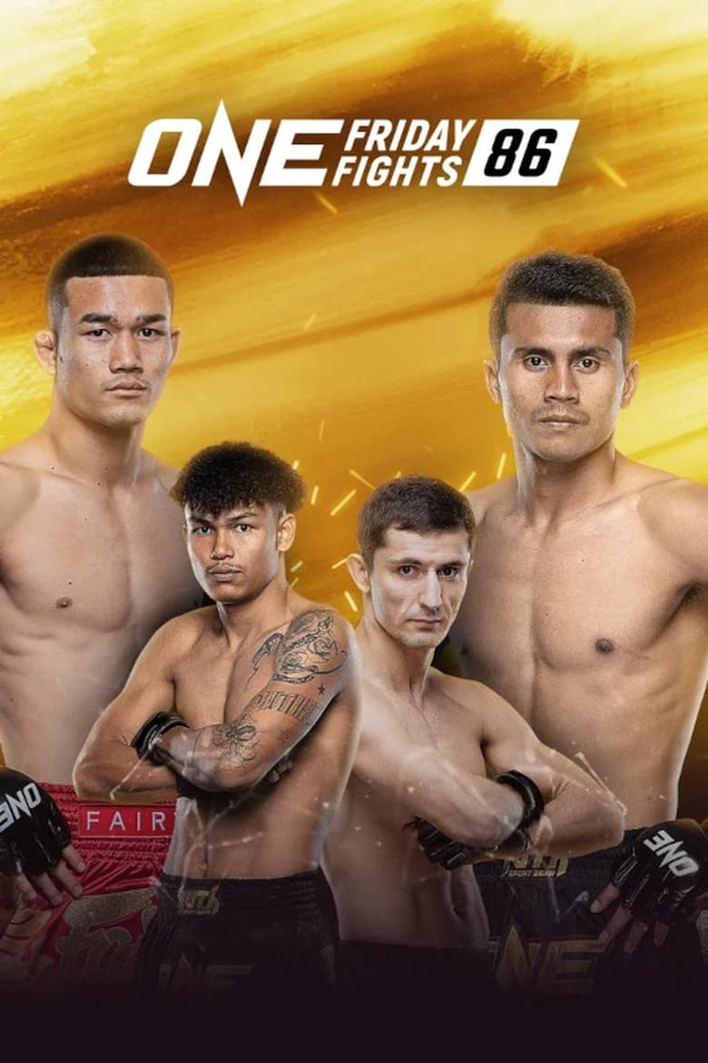 Poster of ONE Friday Fights 86: Kompet vs. Chartpayak