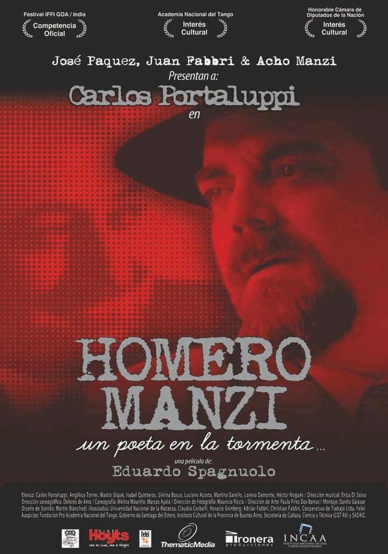 Poster of Homero Manzi, un poeta en la tormenta