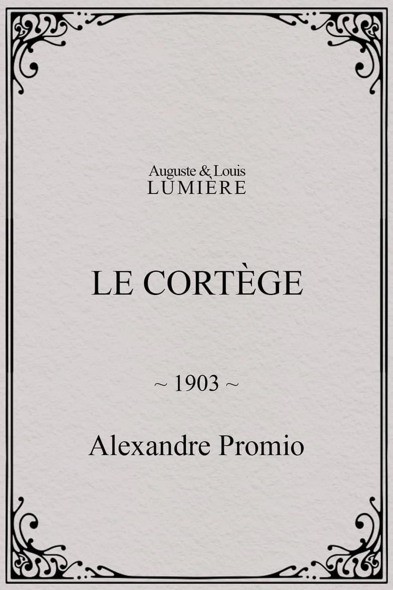 Poster of Le cortège