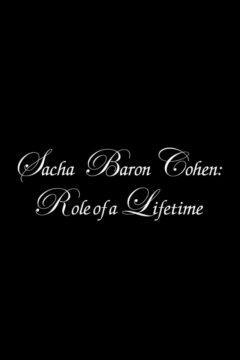 Poster of Sacha Baron Cohen: Role of a Lifetime