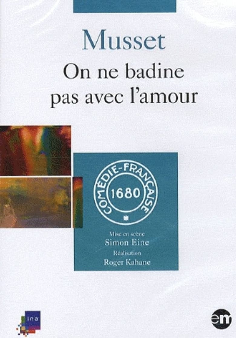 Poster of On ne badine pas avec l'amour