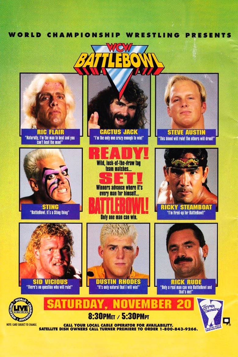 Poster of WCW Battle Bowl