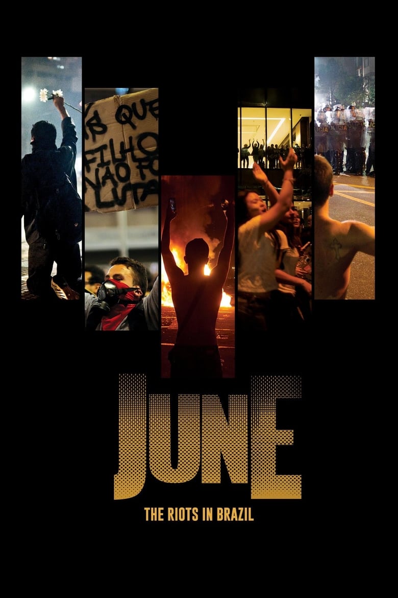 Poster of June - The Riots in Brazil