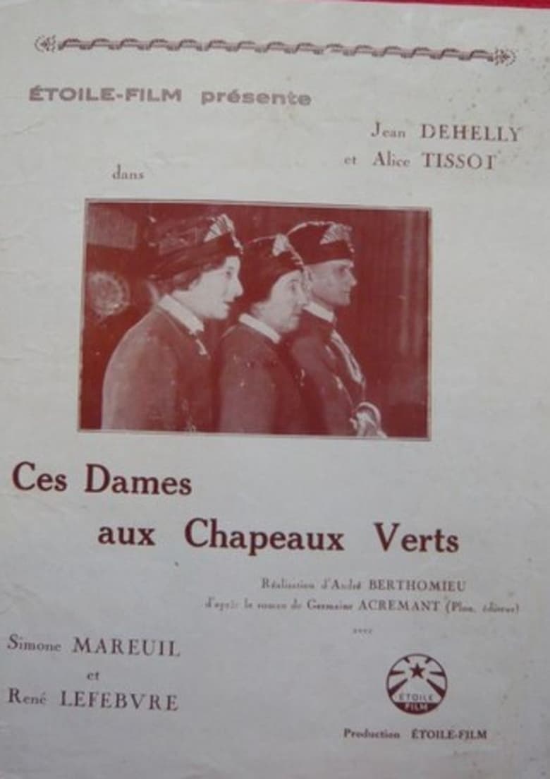 Poster of Ces dames aux chapeaux verts