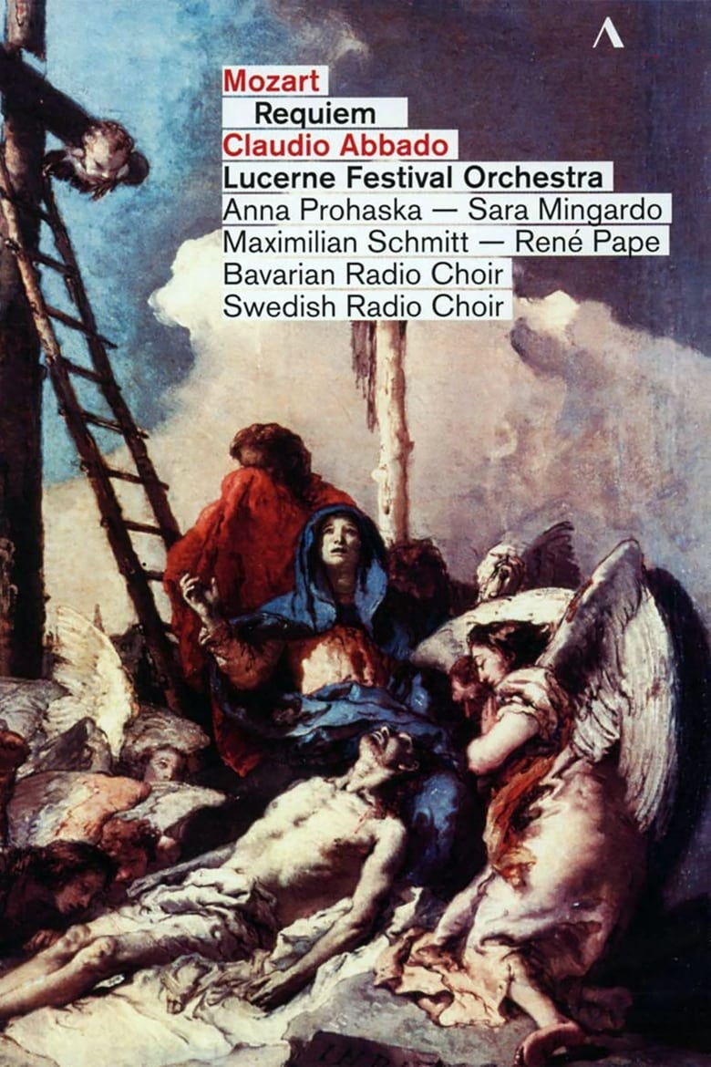 Poster of Wolfgang Amadeus Mozart - Requiem - Claudio Abbado