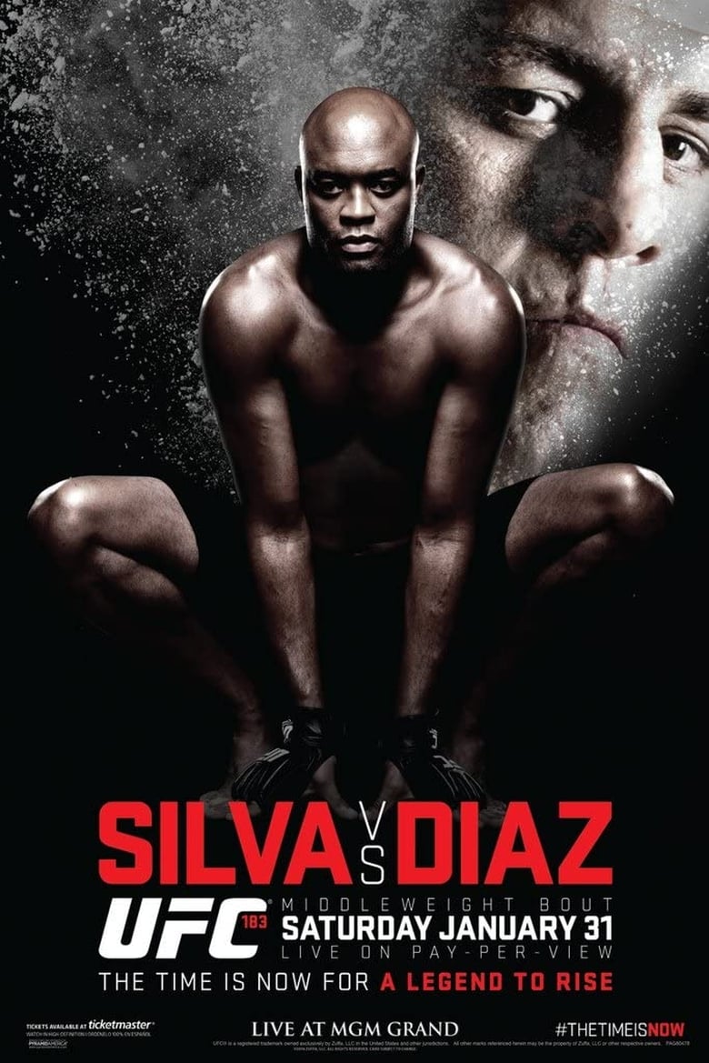 Poster of UFC 183: Silva vs. Diaz