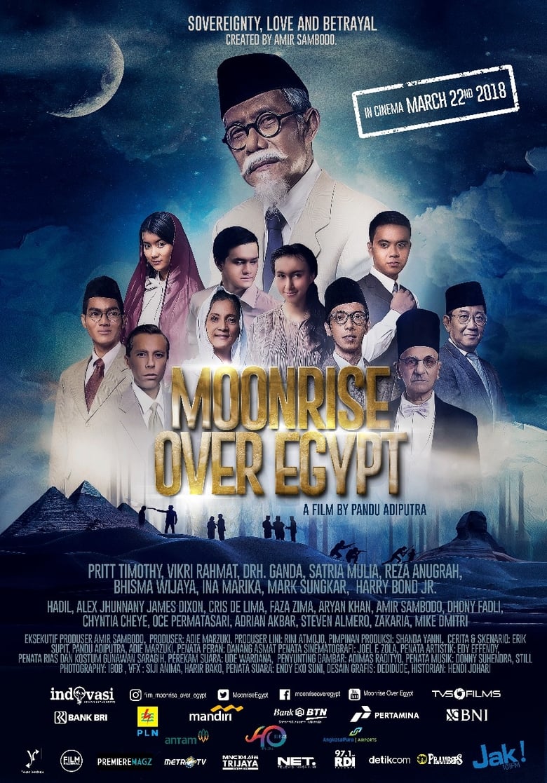 Poster of Moonrise Over Egypt