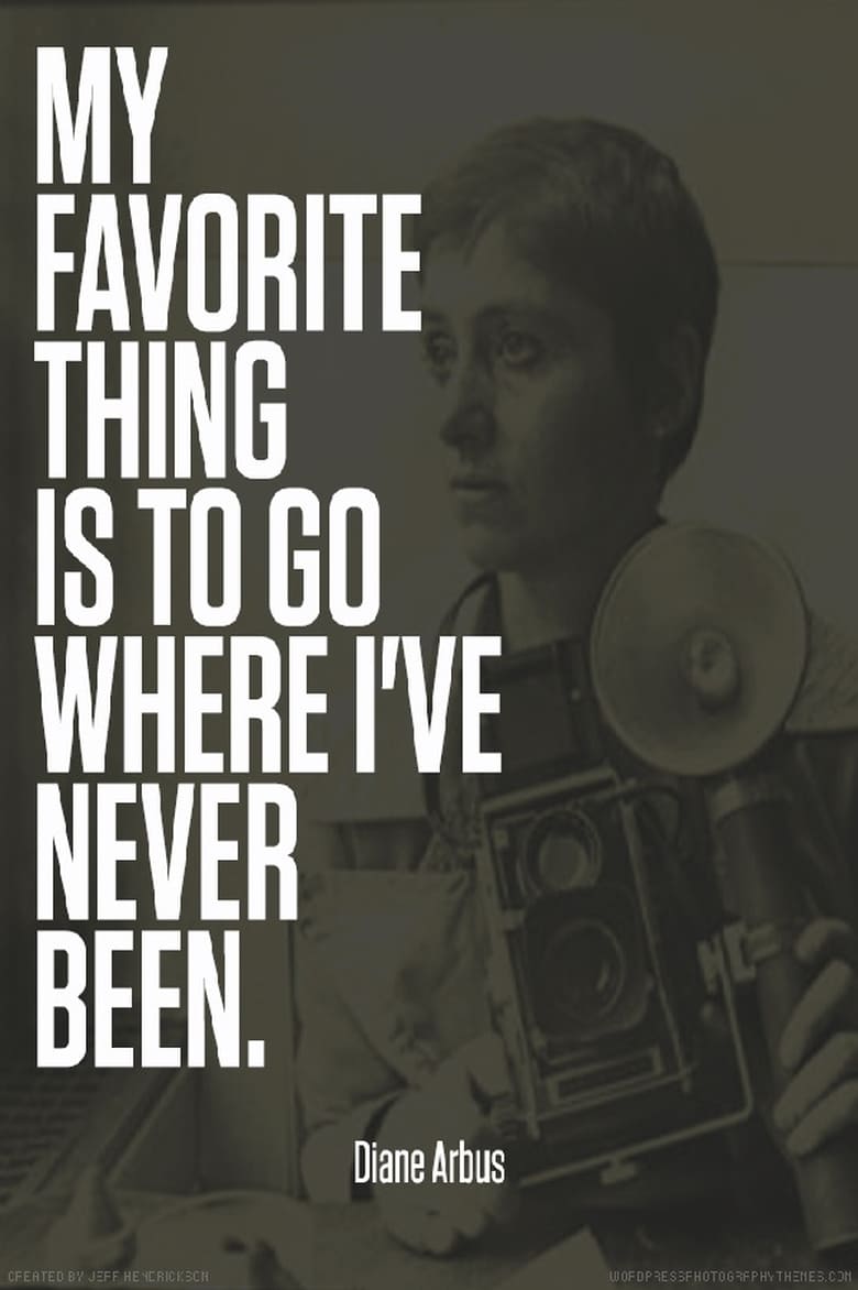 Poster of Going Where I've Never Been: The Photography of Diane Arbus