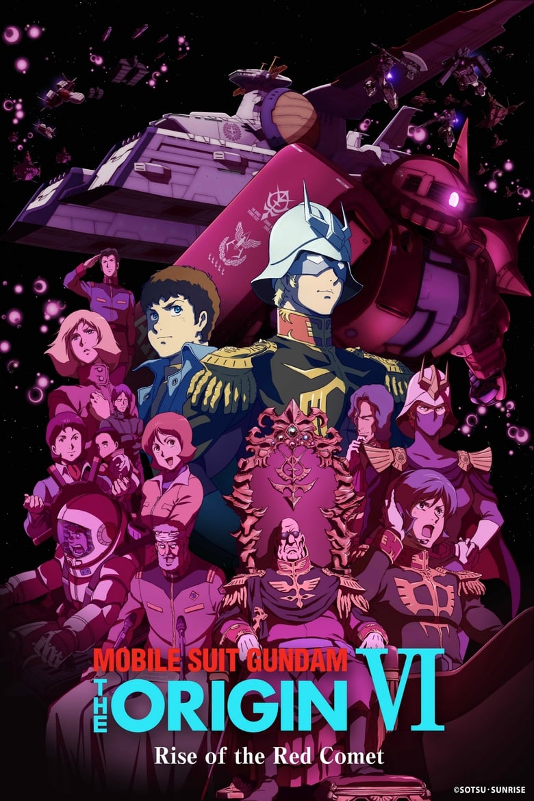 Poster of Mobile Suit Gundam: The Origin VI – Rise of the Red Comet