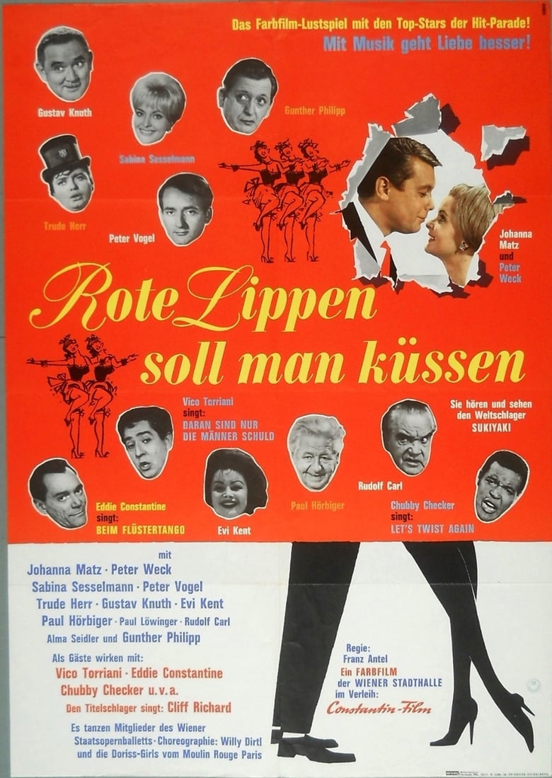 Poster of Rote Lippen soll man küssen