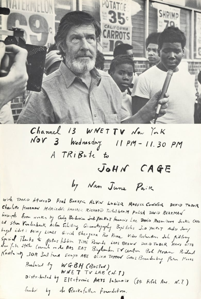 Poster of A Tribute to John Cage