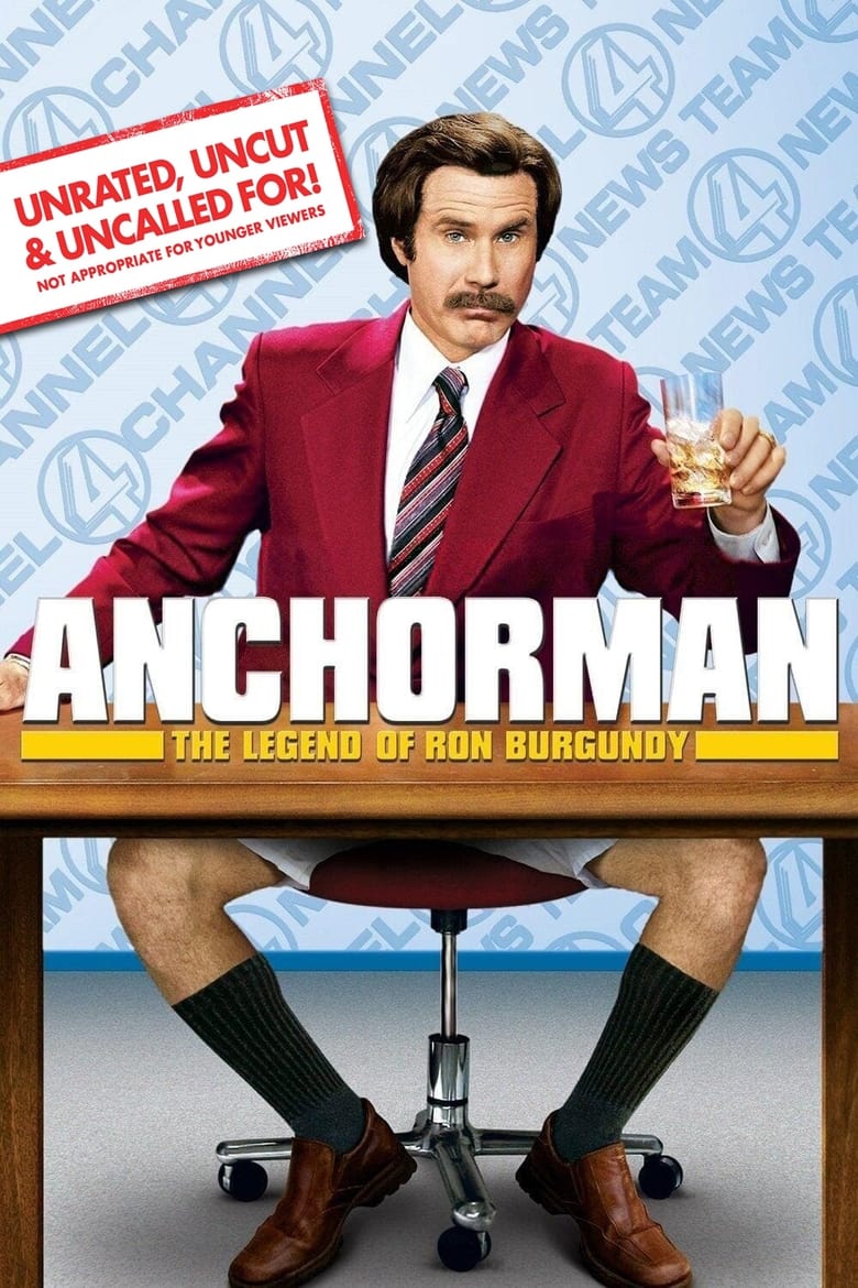 Poster of Anchorman: The Legend of Ron Burgundy