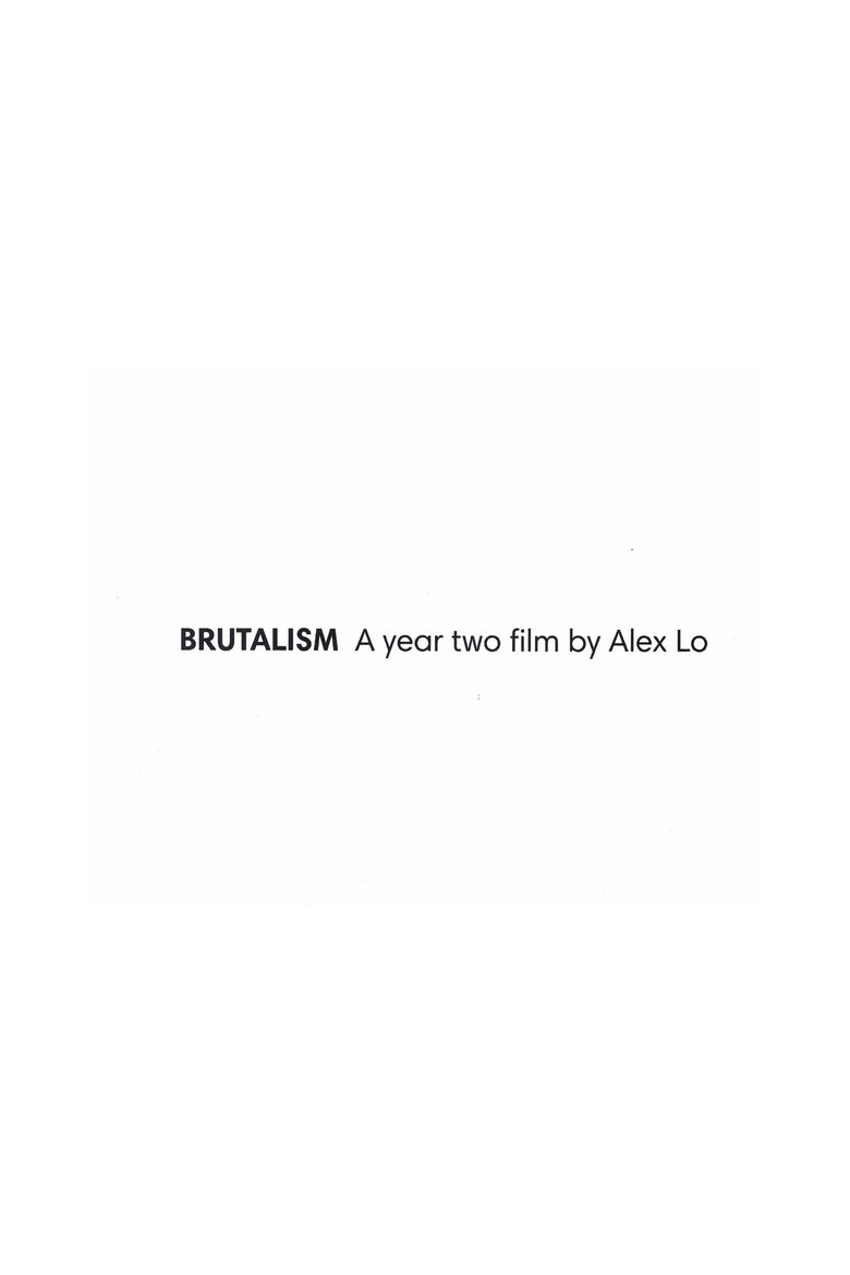 Poster of BRUTALISM