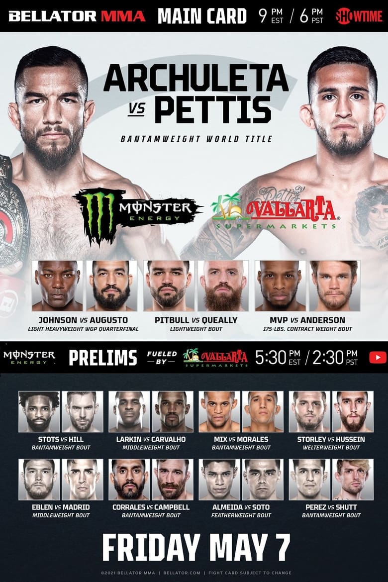 Poster of Bellator 258: Archuleta vs. Pettis