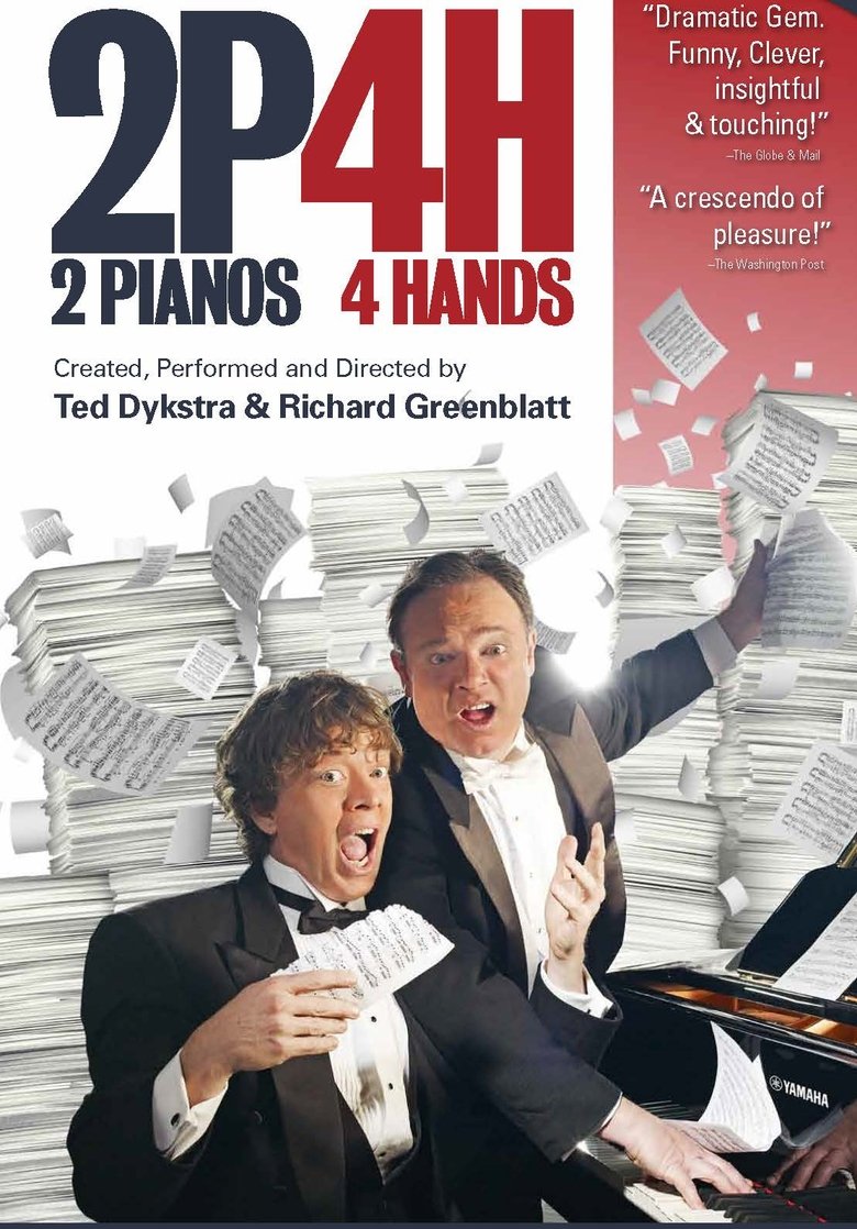 Poster of 2 Pianos, 4 Hands