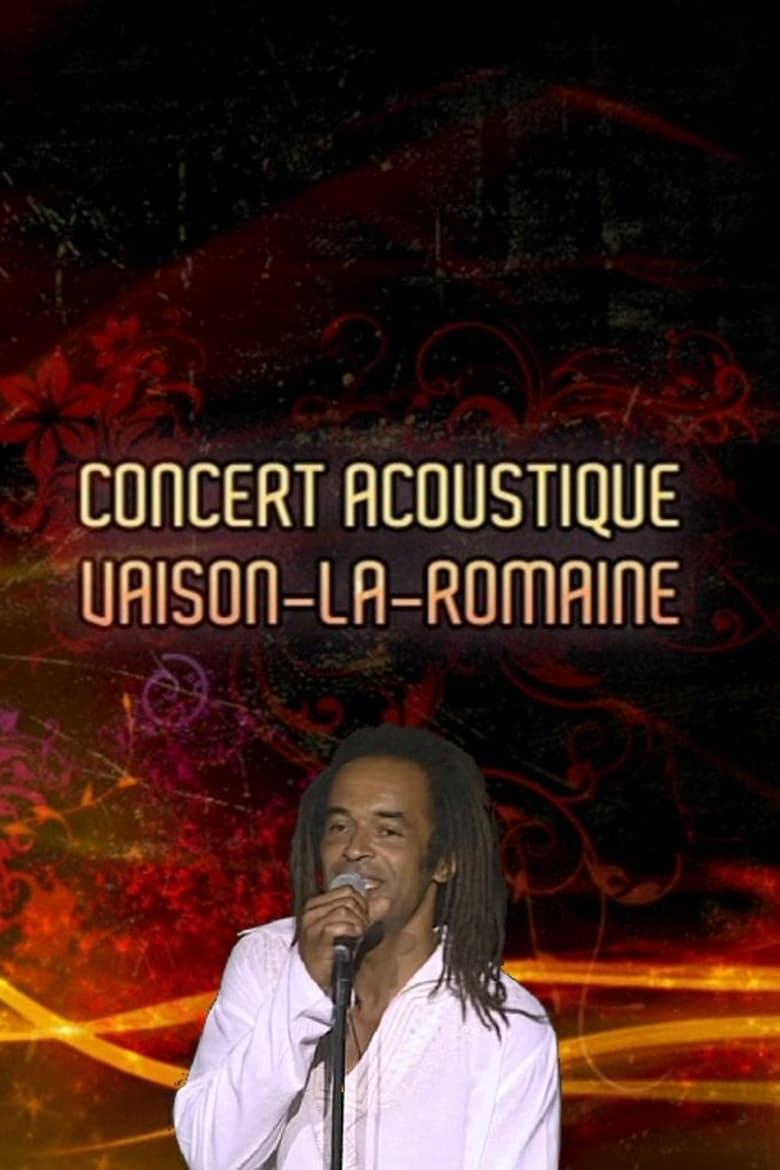 Poster of Yannick Noah - Concert acoustique - Vaison la Romaine