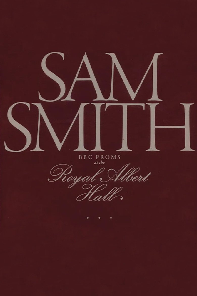 Poster of Sam Smith at the Proms