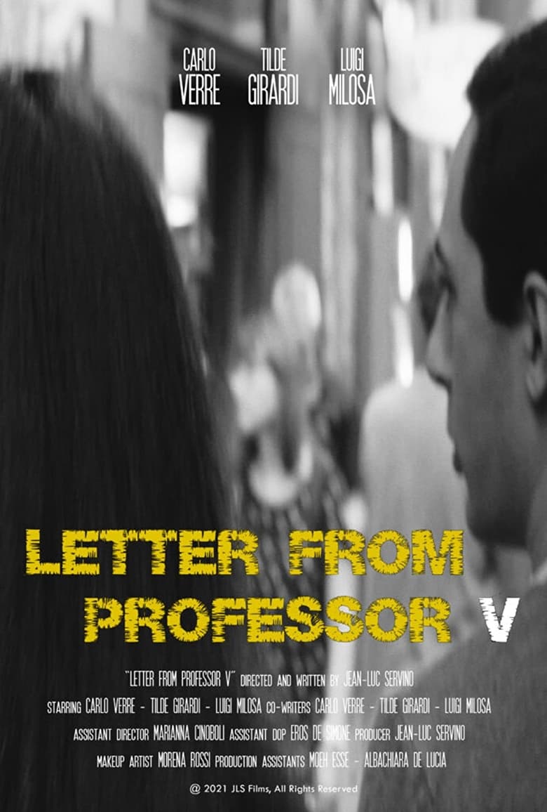 Poster of Letter from Professor V