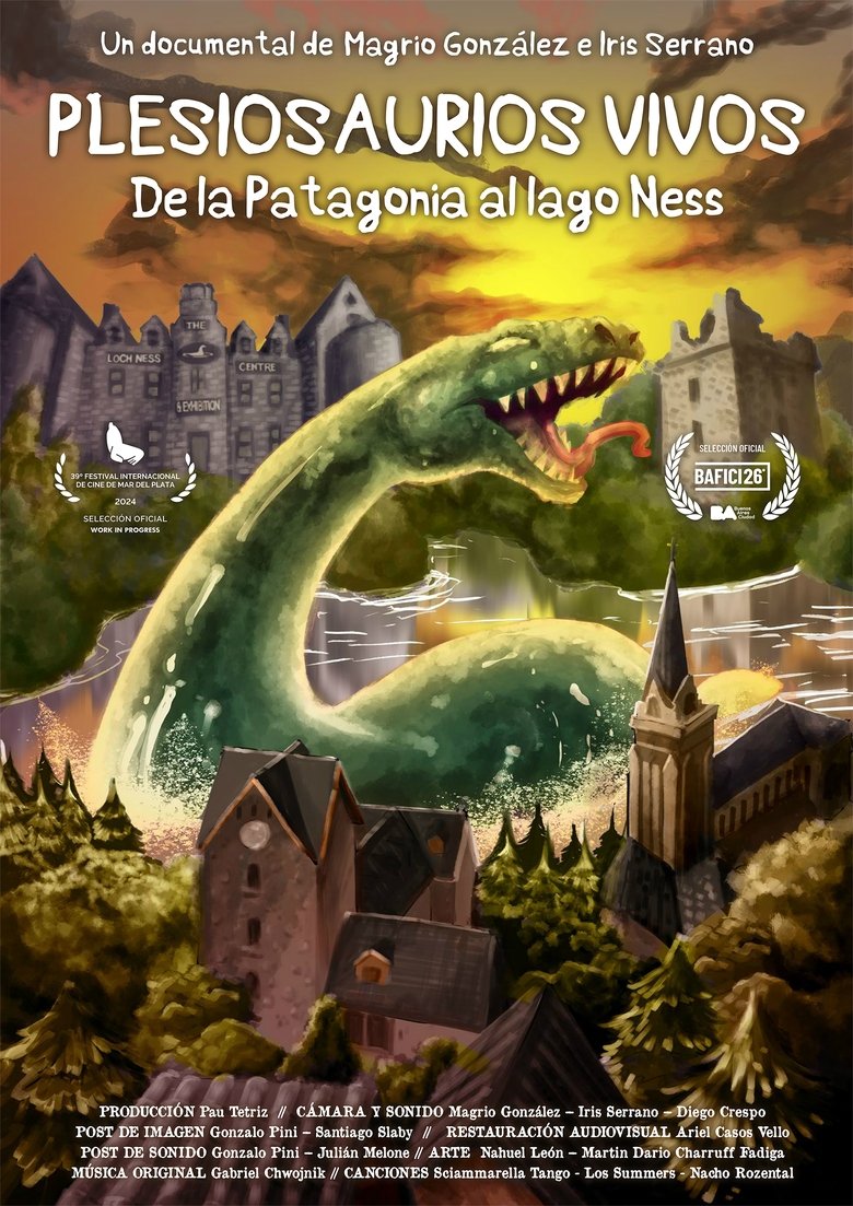 Poster of Plesiosaurios vivos