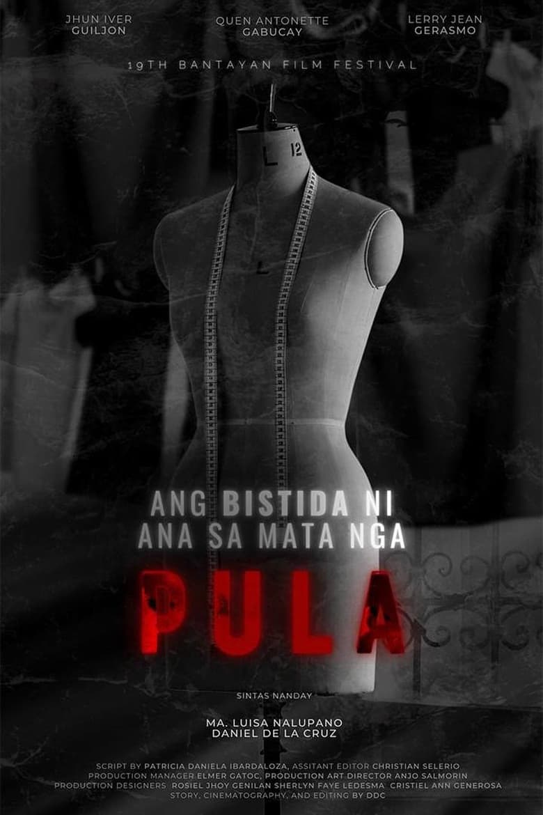 Poster of Ang Bistida ni Ana sa Mata nga Pula