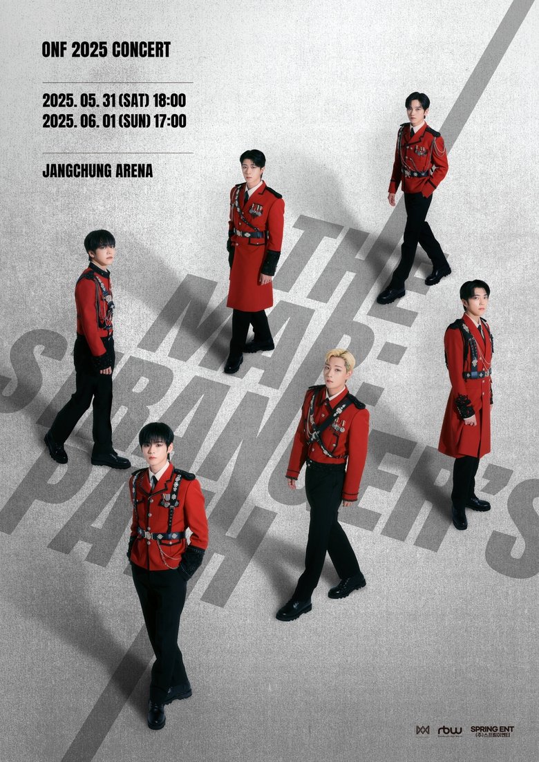 Poster of 2025 ONF CONCERT [THE MAP:STRANGER’S PATH]