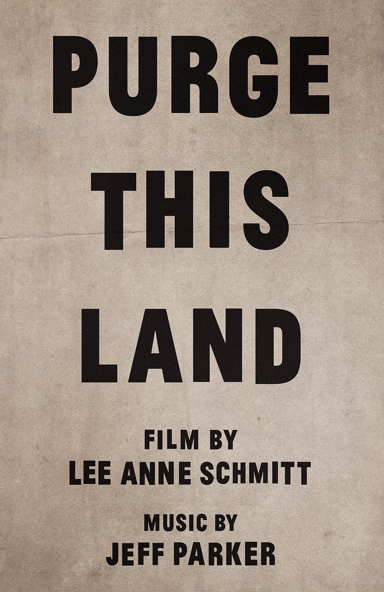 Poster of Purge This Land