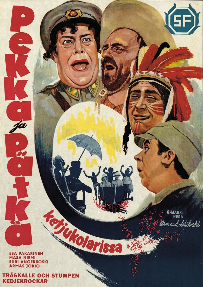 Poster of Pekka ja Pätkä ketjukolarissa