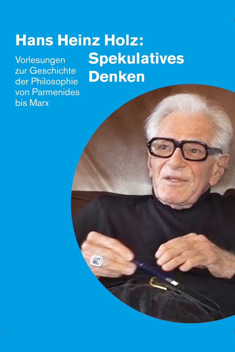 Poster of Hans Heinz Holz: Spekulatives Denken