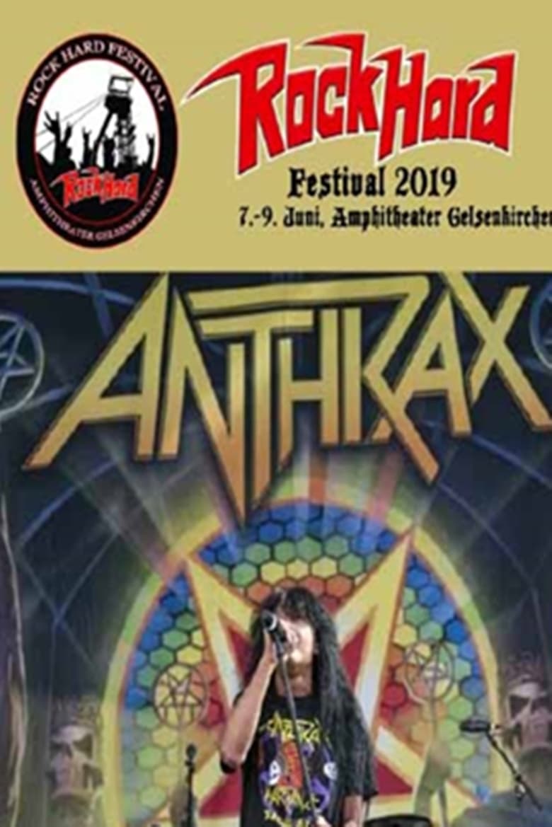 Poster of Anthrax - Live Rock Hard Festival 2019