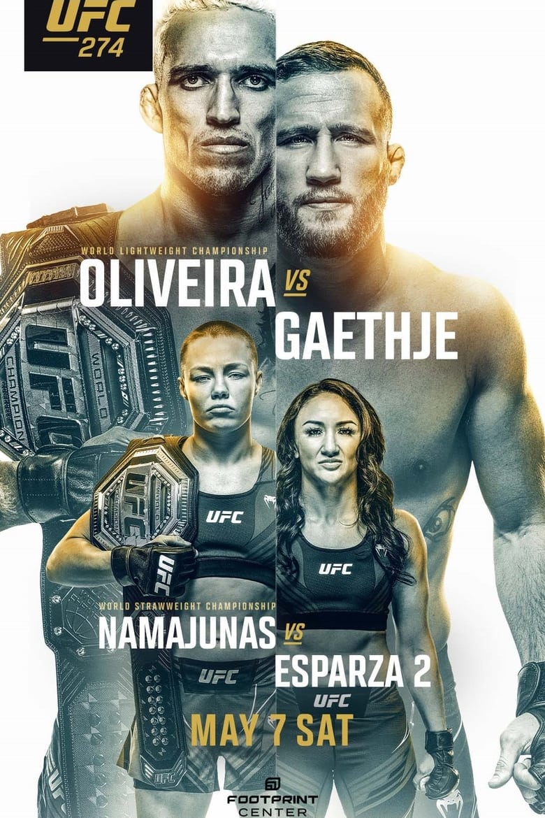 Poster of UFC 274: Oliveira vs. Gaethje