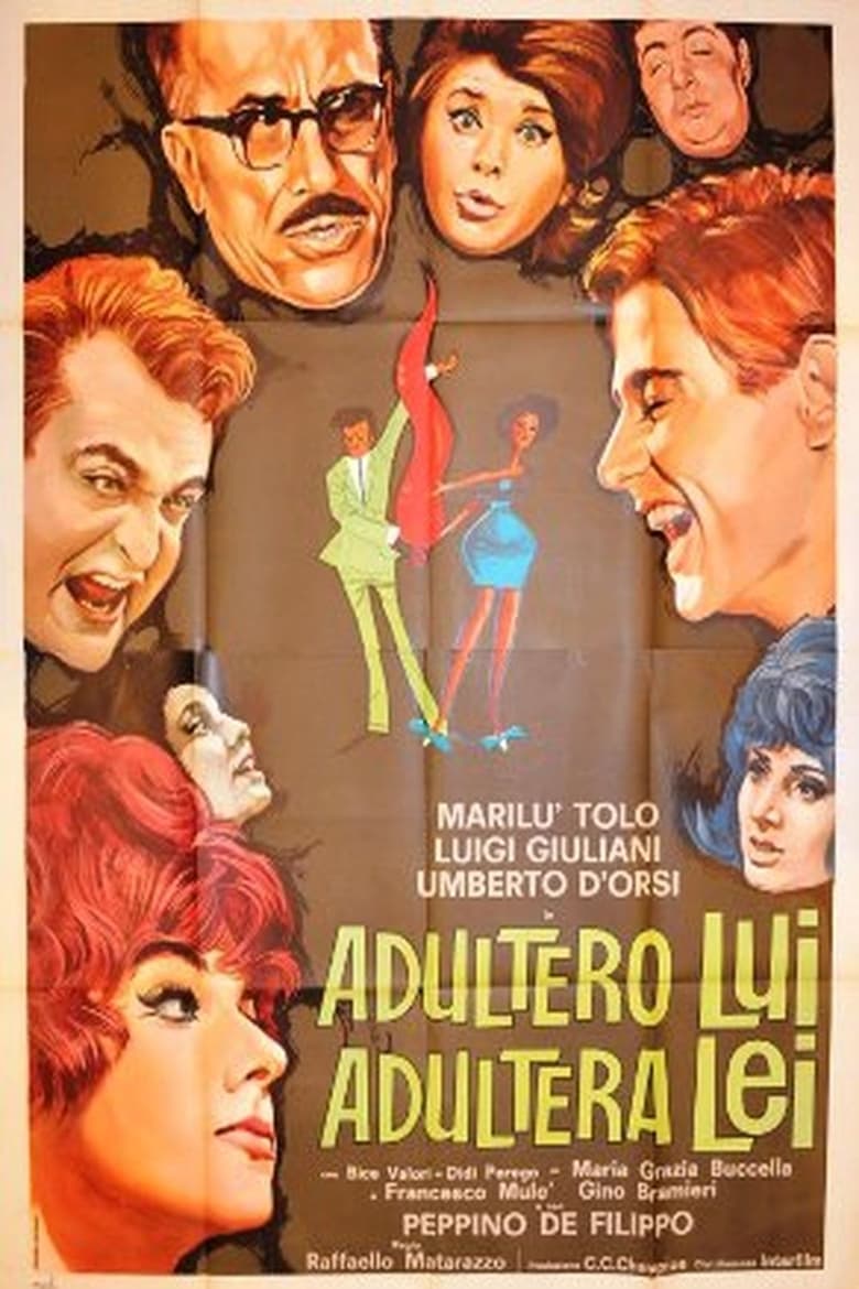 Poster of Adultero lui, adultera lei