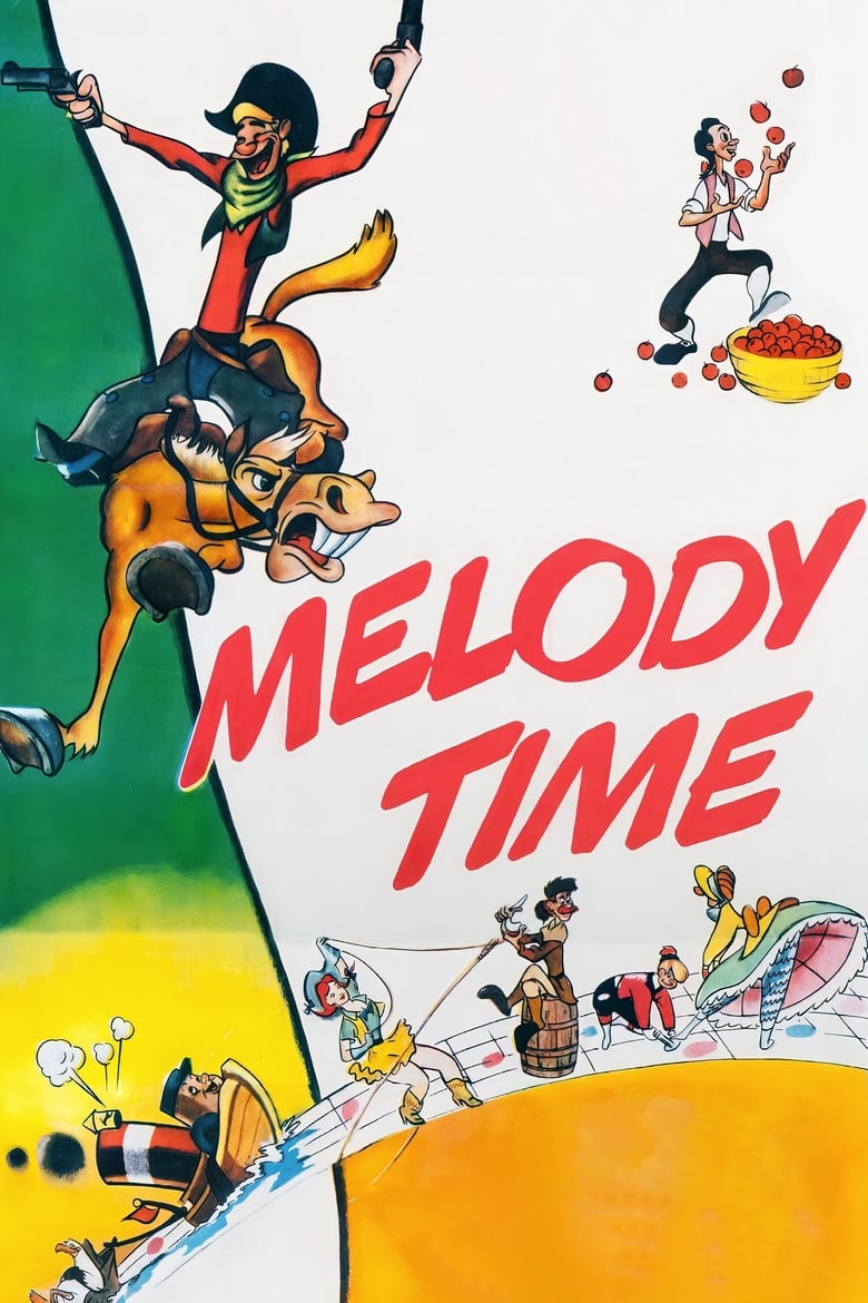 Poster of Melody Time