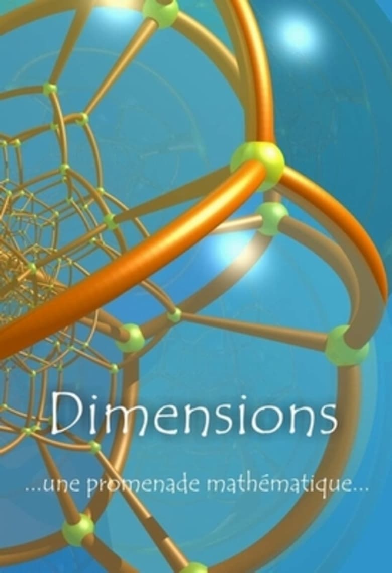 Poster of Dimensions: a walk through mathematics