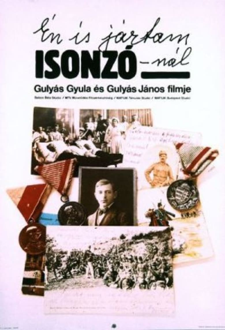 Poster of I Was at the Isonzo Battle Too