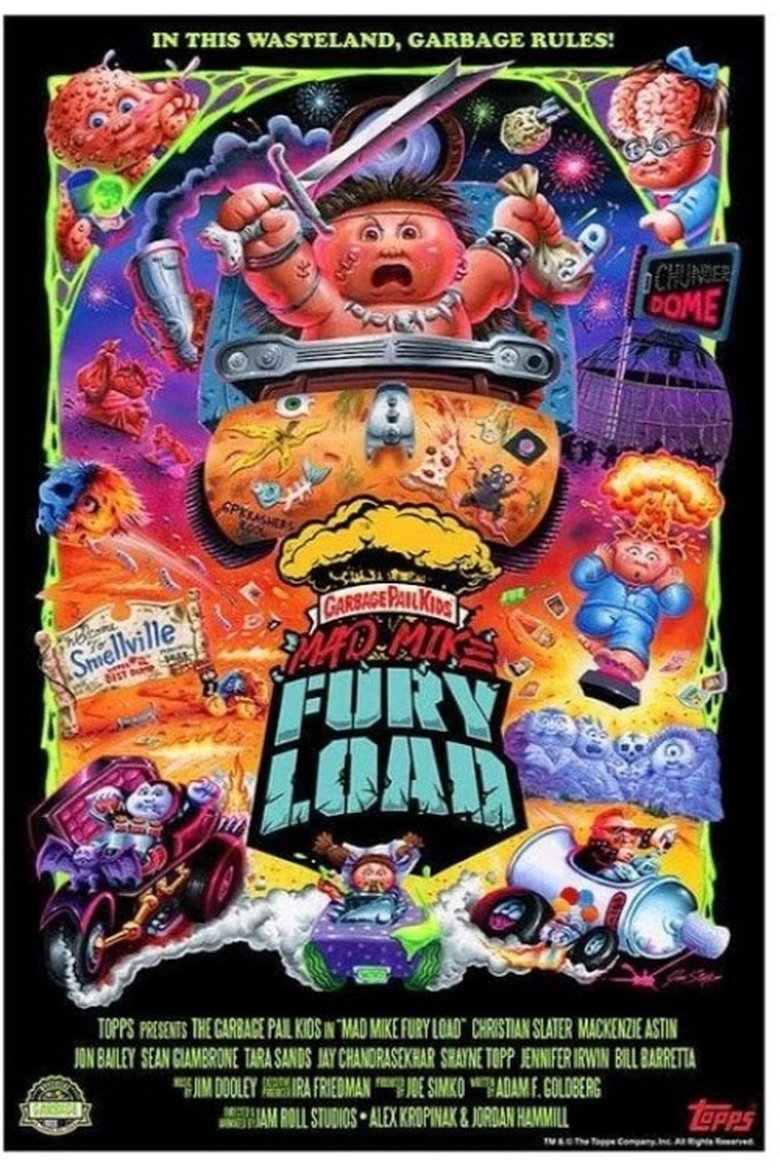 Poster of Garbage Pail Kids in Mad Mike: Fury Load