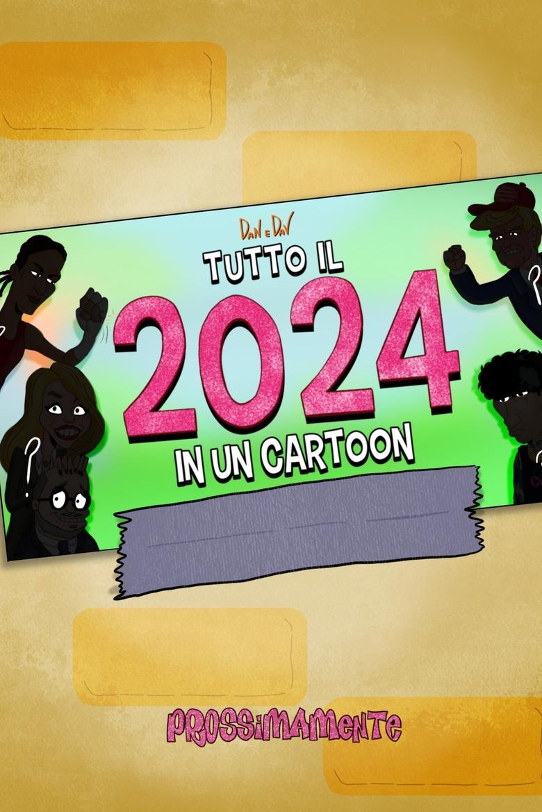 Poster of All 2024 in One Cartoon